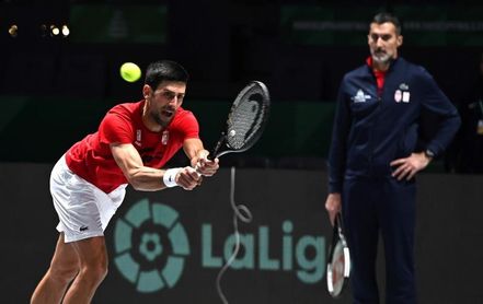 Djokovic, en plenas facultades para la competición en la que más disfruta Djokovic, en plenas facultades para la competición en la que más disfruta