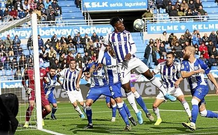 Salisu, en el Getafe-Valladolid de esta temporada. Salisu, en el Getafe-Valladolid de esta temporada.