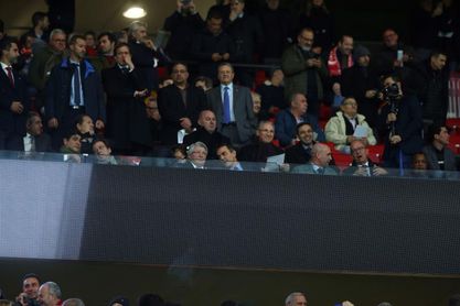Pedro Sánchez asiste al partido en el Metropolitano Pedro Sánchez asiste al partido en el Metropolitano