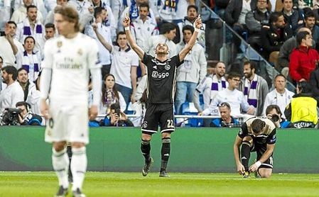 Ziyech dio una auténtica exhibición en el Bernabéu, en un partido de Champions. Ziyech dio una auténtica exhibición en el Bernabéu, en un partido de Champions.