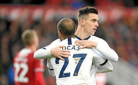 Lo Celso firmó un gran partido en la FA Cup. Lo Celso firmó un gran partido en la FA Cup.
