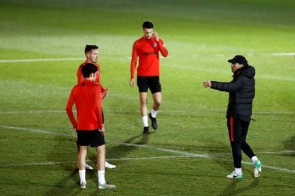Koke o Herrera, la duda del once de Simeone Koke o Herrera, la duda del once de Simeone