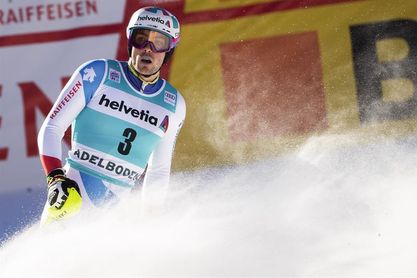 Daniel Yule, un suizo triunfador en Adelboden Daniel Yule, un suizo triunfador en Adelboden