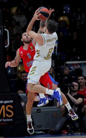60-55. El CSKA frena en seco al Real Madrid 60-55. El CSKA frena en seco al Real Madrid