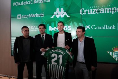 La presentación de Guido Rodríguez, en directo La presentación de Guido Rodríguez, en directo