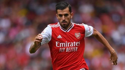 Ceballos, durante un partido con el Arsenal. Ceballos, durante un partido con el Arsenal.