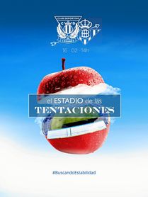 El original cartel del Leganés para recibir al Betis El original cartel del Leganés para recibir al Betis
