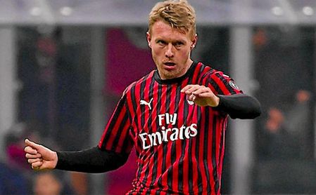 Simon Kjaer está convenciendo en el Milan. Simon Kjaer está convenciendo en el Milan.