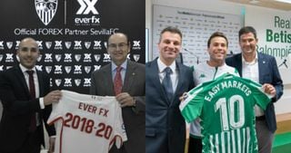 Investigan la publicidad de fondos en Betis, Sevilla y más clubes
