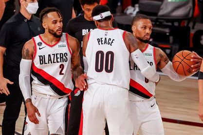 110-102. Lillard y Anthony acaban con racha ganadora de Rockets 110-102. Lillard y Anthony acaban con racha ganadora de Rockets