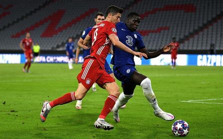 4-1. El Bayern no deja dudas y se pone en cuartos con doblete de Lewandowski 4-1. El Bayern no deja dudas y se pone en cuartos con doblete de Lewandowski