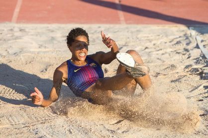 Yulimar Rojas, mejor marca mundial del año con 14,71 m. Yulimar Rojas, mejor marca mundial del año con 14,71 m.