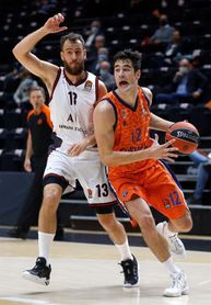 86-81. Van Rossom conduce al Valencia Basket 86-81. Van Rossom conduce al Valencia Basket