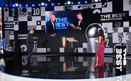 Lewandowski, mejor jugador de 2020. Lewandowski, mejor jugador de 2020.