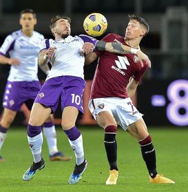 Belotti frustra a Ribery y al Fiorentina, que acabó con nueve Belotti frustra a Ribery y al Fiorentina, que acabó con nueve