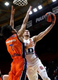 86-81. Un Tenaz Valencia elimina al Baskonia pero su top 8 depende del Zenit 86-81. Un Tenaz Valencia elimina al Baskonia pero su top 8 depende del Zenit