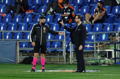 Bordalás: "Juegue quien juegue en el Real Madrid, lo va a hacer bien" Bordalás: "Juegue quien juegue en el Real Madrid, lo va a hacer bien"