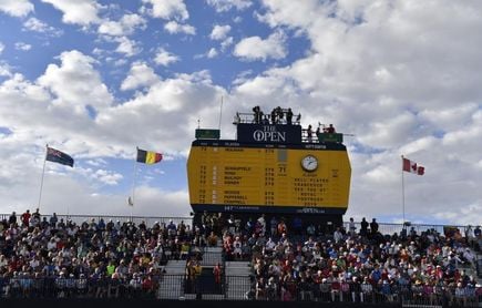 El Open británico de golf admitirá a 32.000 espectadores por día El Open británico de golf admitirá a 32.000 espectadores por día