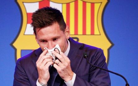 Messi, destrozado; "Hice todo lo posible, me bajé el 50%, pero no se pudo" Messi, destrozado; "Hice todo lo posible, me bajé el 50%, pero no se pudo"
