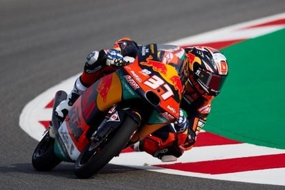 Pedro Acosta, líder del Mundial de Moto3, anuncia su salto a Moto2 Pedro Acosta, líder del Mundial de Moto3, anuncia su salto a Moto2