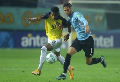 1-0. Uruguay saca a Ecuador del tercer puesto con gol de Pereiro en el minuto 92 1-0. Uruguay saca a Ecuador del tercer puesto con gol de Pereiro en el minuto 92