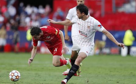 Delaney se muestra ambicioso, asegura estar "muy a gusto en el Sevilla" y sólo pone una pega Delaney se muestra ambicioso, asegura estar "muy a gusto en el Sevilla" y sólo pone una pega