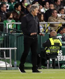 Pellegrini: "Un primer tiempo parejo; el partido cambia con la expulsión" Pellegrini: "Un primer tiempo parejo; el partido cambia con la expulsión"