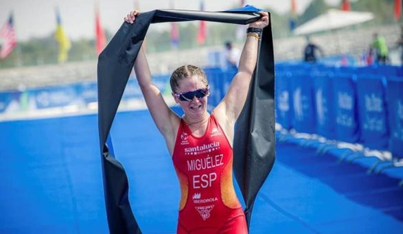 Andrea Miguélez, la nueva perla del triatlón paralímpico español Andrea Miguélez, la nueva perla del triatlón paralímpico español