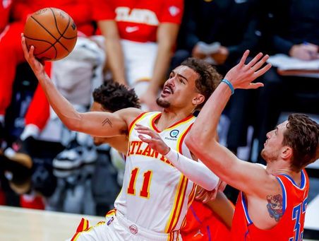 113-101. Young y Capela lideran a los Hawks en el triunfo sobre los Thunder 113-101. Young y Capela lideran a los Hawks en el triunfo sobre los Thunder