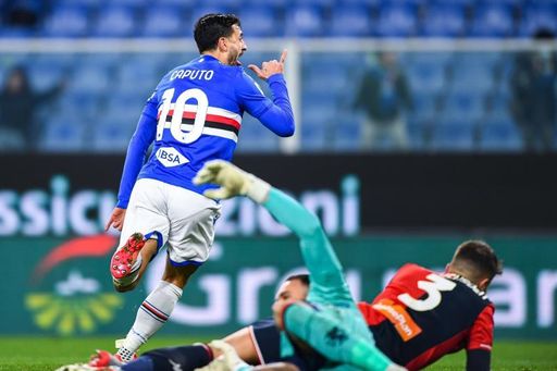 Gabbiadini aleja al Sampdoria del descenso