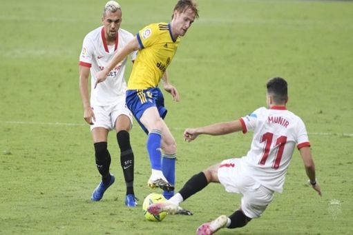 Supremacía del Sevilla en sus visitas a Cádiz en Primera División