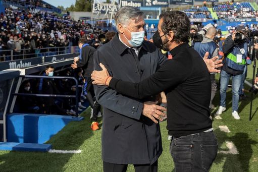 Ancelotti: El Madrid es "sólido" y en Getafe "aún estábamos de vacaciones"