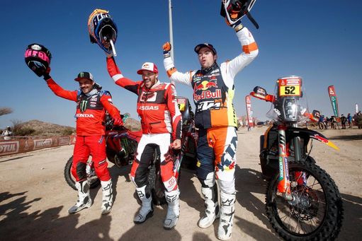 Sunderland gana su segundo Dakar en motos con Quintanilla segundo