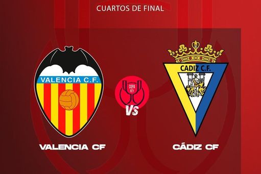 Dónde ver en TV y online el Valencia-Cádiz de Copa del Rey: fecha y horario.