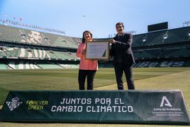 La Junta de Andalucía y el Real Betis se unen para luchar contra el cambio climático