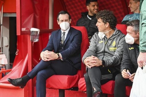 Unai Emery, técnico del Villarreal. 