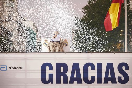 Real Madrid, coronación y festejo
