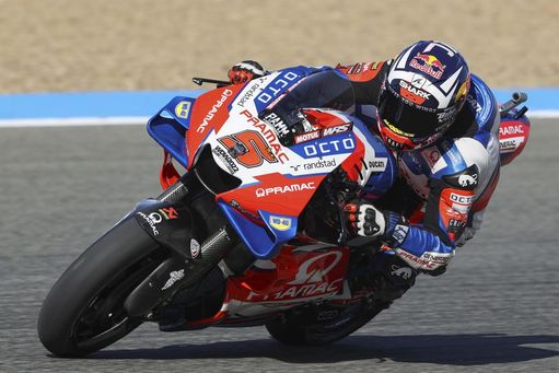 El francés Zarco marca el mejor tiempo en los ensayos de MotoGP en Jerez