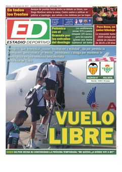 La portada de ESTADIO Deportivo para el martes 10 de mayo de 2022