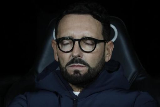José Bordalás, técnico del Valencia CF. José Bordalás, técnico del Valencia CF.