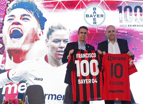 Fernando Carro: ?Queremos que el Bayer se relacione con el fútbol mexicano?