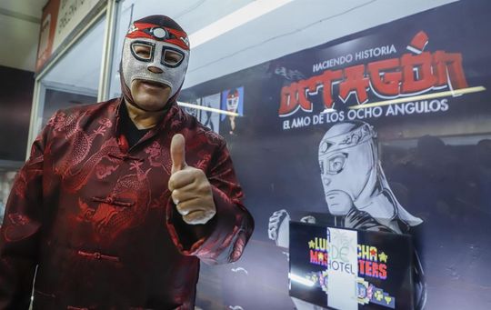 Octagón asegura que su máscara vale millones porque es como una obra de arte Octagón asegura que su máscara vale millones porque es como una obra de arte