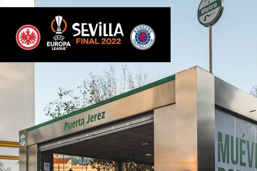 Metro de Sevilla reforzará su servicio para dar cobertura a la final de la Europa League
