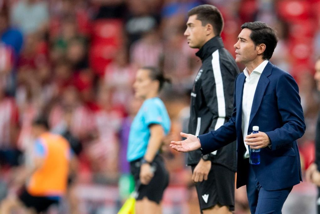 Marcelino espera un Sevilla que no esté "a su máximo nivel tras conseguir su gran objetivo"