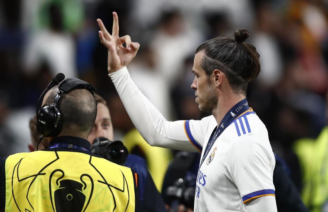 Bale presume de 'Champions' en su adiós