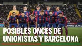Alineaciones Unionistas - Barcelona: Alineación posible de Unionistas y Barcelona en el partido de hoy de los octavos de la Copa del Rey