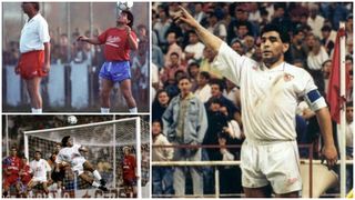 30 fotos para el 30 aniversario del fichaje de Maradona por el Sevilla FC