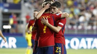 Riquelme explica su gol anulado ante Ucrania que ya es viral