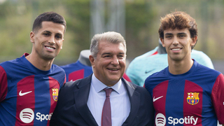 El Barcelona toma una decisión con Joao Félix y Joao Cancelo