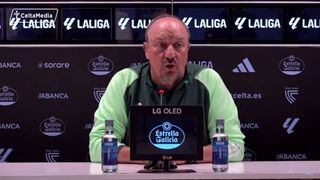 Rafa Benítez no se esconde y avanza que el Celta mirará en el mercado de fichajes invernal